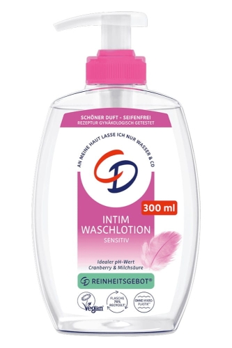 CD Płyn do higieny intymnej 300ml Żurawina &amp; Kwas Mlekowy .jpg
