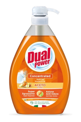 Dual Power Płyn do mycia naczyń z octem 1L.jpg