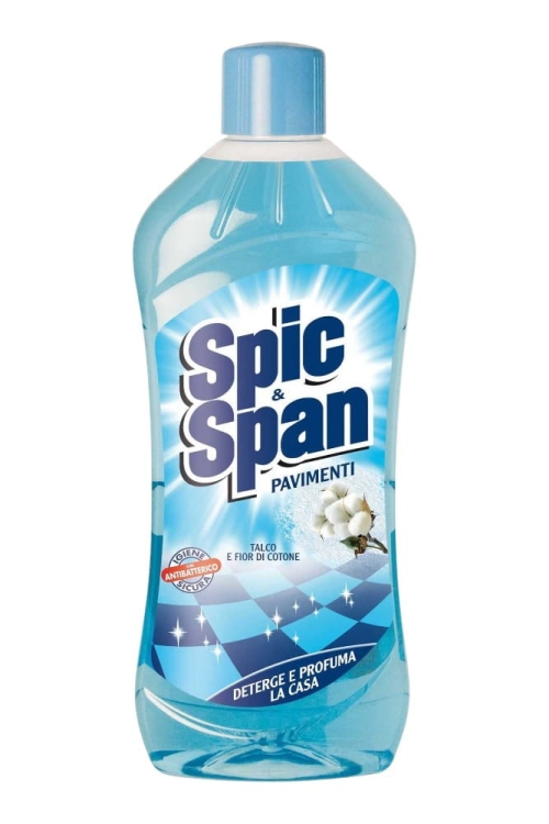 Spic Span Płyn do podłóg Talco i bawełna 1L.jpg