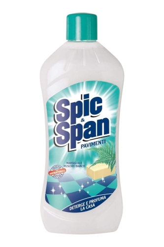 Spic Span Płyn do podłóg Marsylia i Białe piżmo 1L.jpg