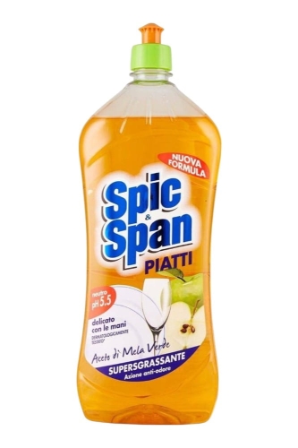 Spic Span Płyn do naczyń Jabłko i Ocet 1L.jpg