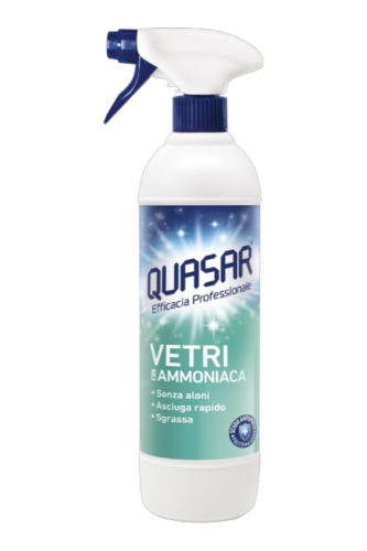 Quasar Vetri con Ammoniaca - Płyn do mycia szyb z amoniakiem 580ml.jpg