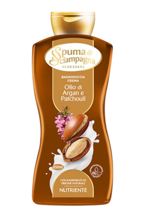 Spuma di Sciampagna Żel pod prysznic 650ml Argan i paczuli.jpg