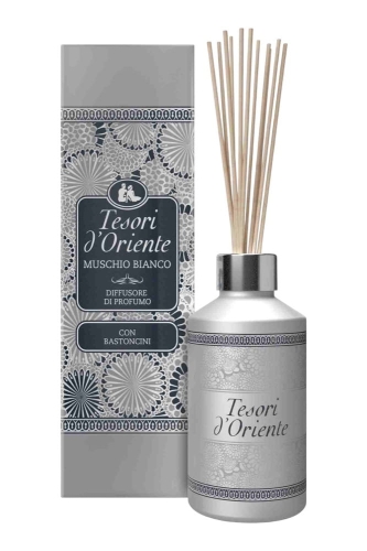 Tesori d’Oriente Patyczki zapachowe Białe piżmo 200ml.jpg