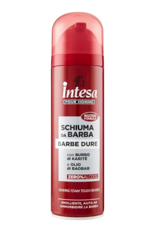 Intesa Men Pianka do golenia 300ml – Zmiękczająca, Masło Shea &amp; Baobab .jpg