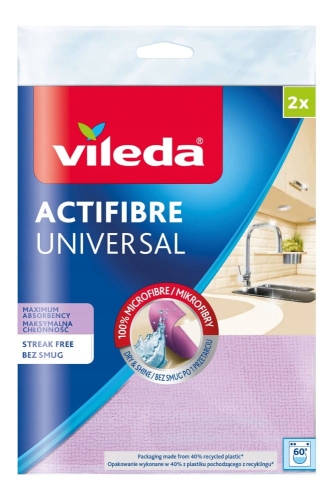 Vileda Ściereczki z mikrofibry Actifibre x2 – Do czyszczenia bez smug.jpg