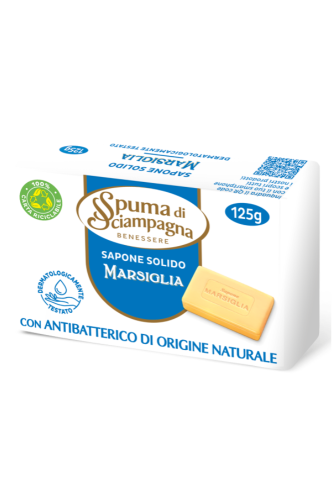 Spuma di Sciampagna mydło w kostce Marsylia 125g.png