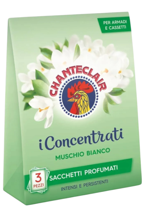 Chante Clair saszetki zapachowe Białe piżmo 12g x3.png