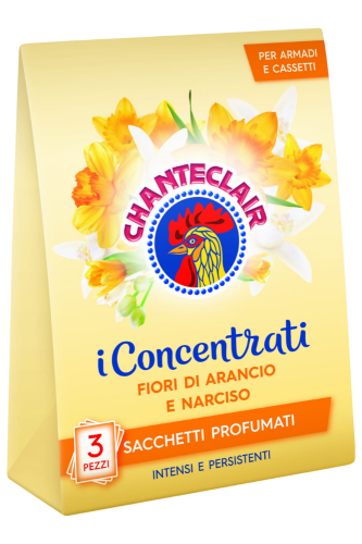 Chante Clair saszetki zapachowe Narcyz i kwiat pomarańczy 12g x3.png