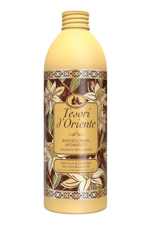 Tesori d'Oriente Płyn do kąpieli 500ml Wanilia i imbir.png