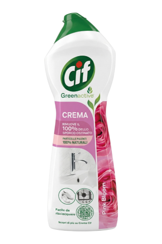 Cif Greenactive Crema Pink Bloom - mleczko do czyszczenia 750 ml.png