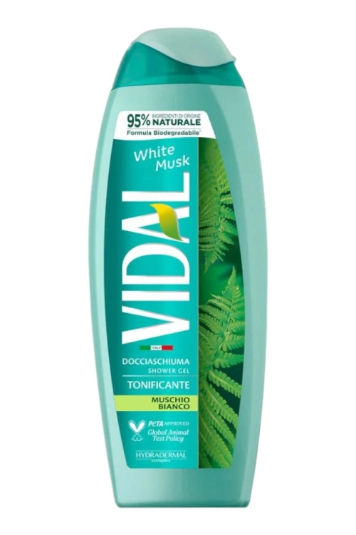Vidal Żel pod prysznic 600ml Białe piżmo.jpg