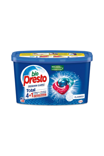 Bio Presto Kapsułki do prania Power Caps Total 4+1 Classico 18szt..png