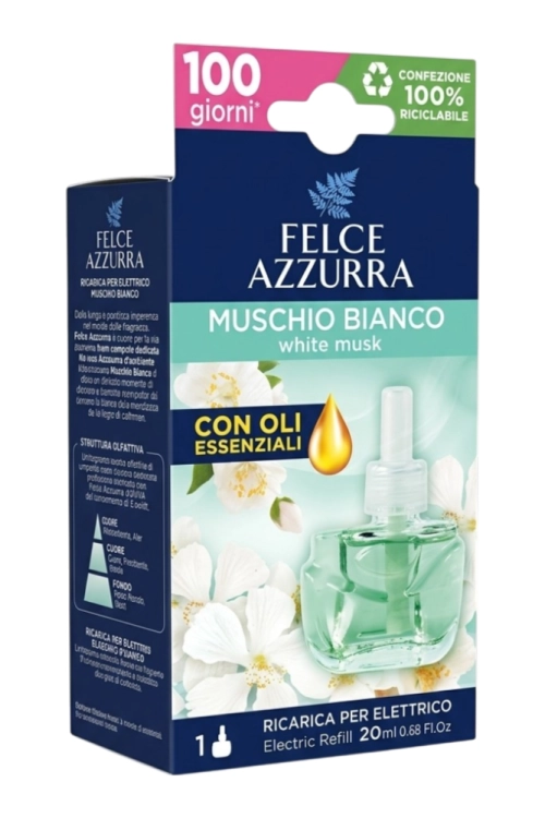 Felce Azzurra odświeżacz elektryczny wkład Muschio Bianco 20ml (2).png