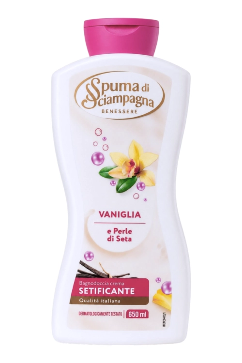 Spuma di Sciampagna Żel pod prysznic Jedwab Wanilia 650ml.png