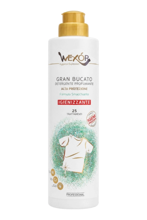 Wexor Płyn do prania uniwersalny dezynfekujący - Gran Bucato Igienizzante 750ml.png