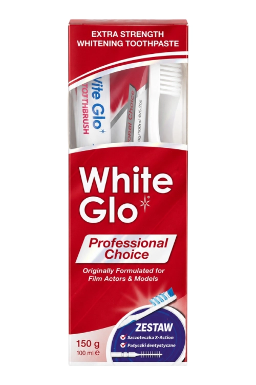 White Glo Professional Choice Pasta do zębów 150g.png