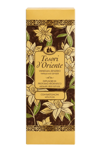 Tesori d'Oriente Patyczki zapachowe Wanilia Imbir 200ml (2).png
