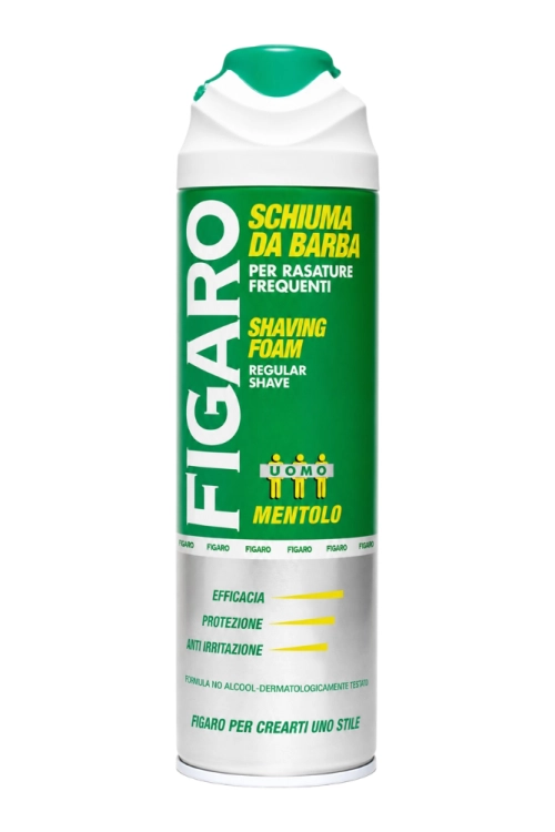 Figaro Pianka do golenia z mentolem 400 ml.png
