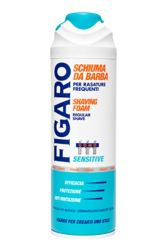 Figaro Pianka do golenia Sensitive 400 ml.png