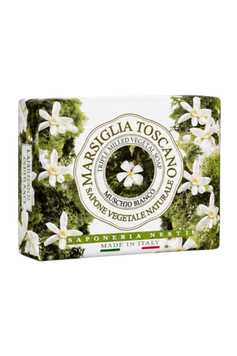 Nesti Dante Marsiglia Toscano Mydło w kostce Białe piżmo 200g.png