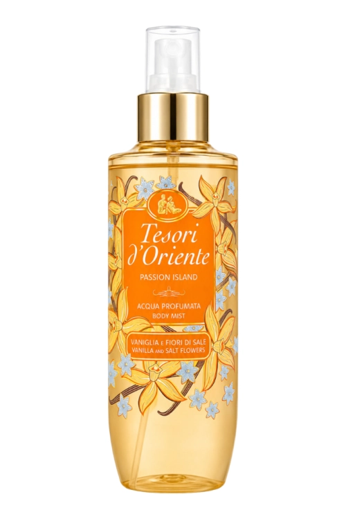 Tesori d'Oriente Passion Island Mgiełka Wanilia i kwiaty soli 200ml.png