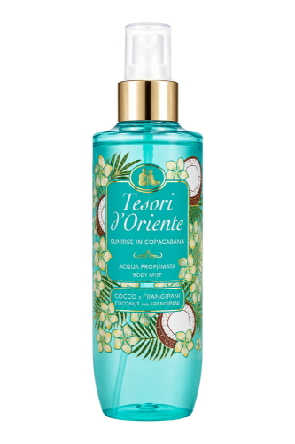 Tesori d'Oriente Sunrise in Copacabana Mgiełka Kokos i hawajskie kwiaty 200ml.png