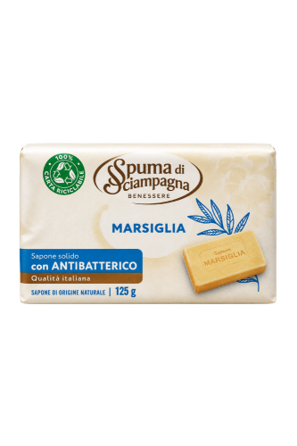 Spuma di Sciampagna mydło w kostce Marsylia 125g.png