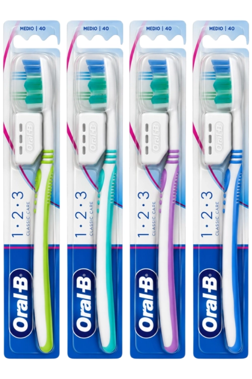 Szczoteczka manualna Oral-B Classic Care Włosie Średnie - kolory.png