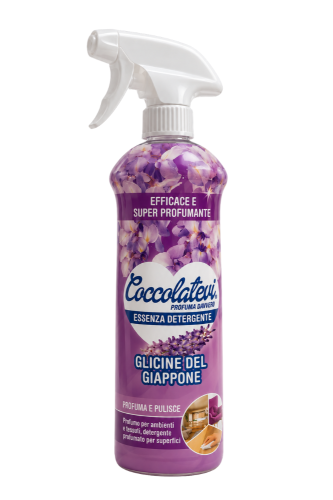 Coccolatevi Perfumowany spray do pomieszczeń, tkanin i czyszczenia powierzchni Glicynia japońska 750ml.png