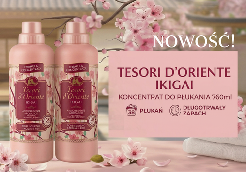 Nowość - Tesori d'Oriente koncentrat do płukania 760ml Ikigai