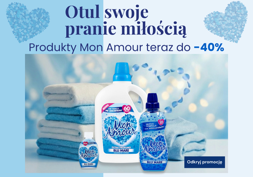 Zakochaj się w cenie, produkty Mon Amour do -40%