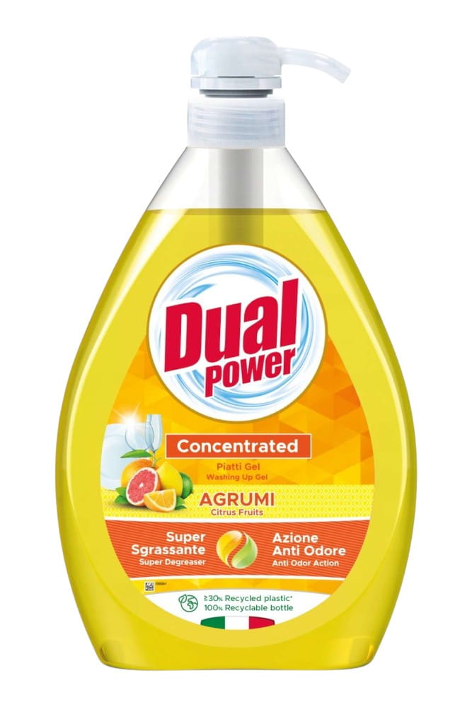 Dual Power Płyn do mycia naczyń Cytrusowy 1L.jpg