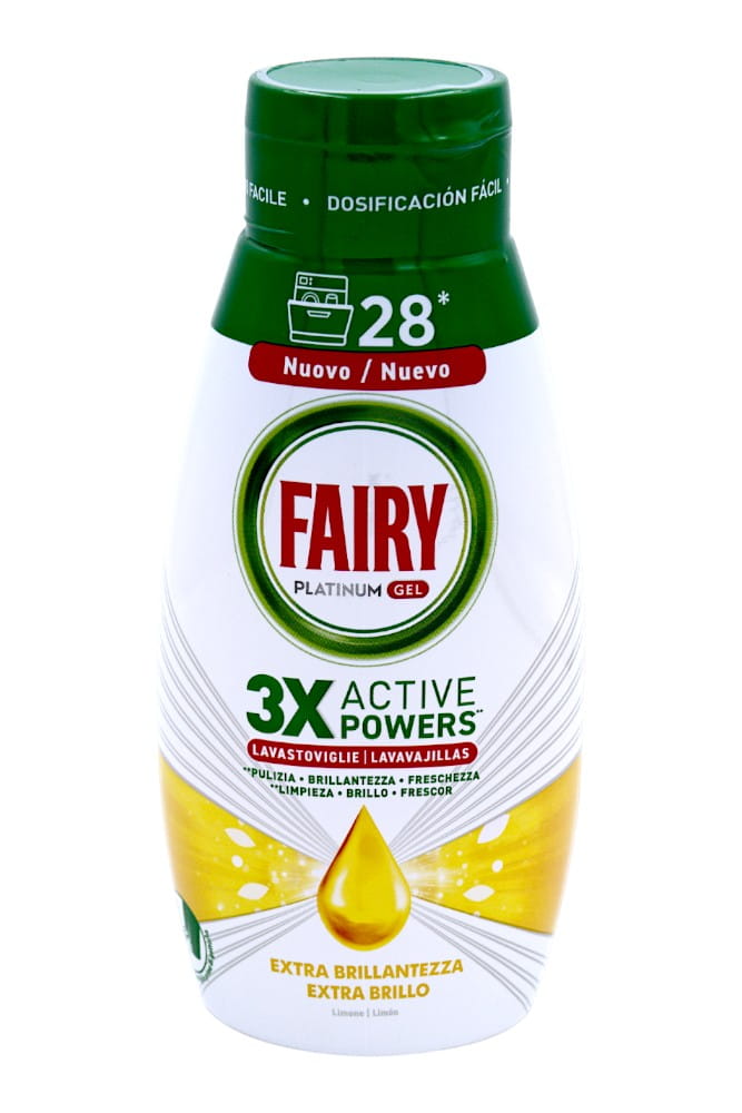 Fairy Żel do zmywarki 504ml Lemon.jpg