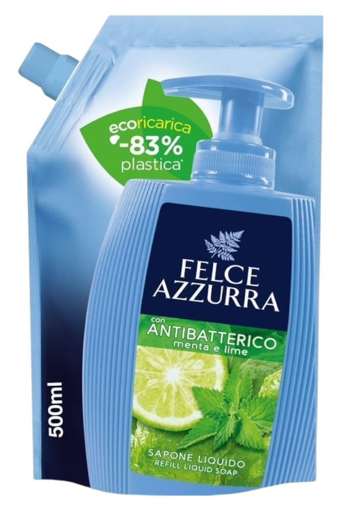 Felce Azzurra Mydło w płynie Mięta limonka (Uzupełnienie) 500ml.jpg