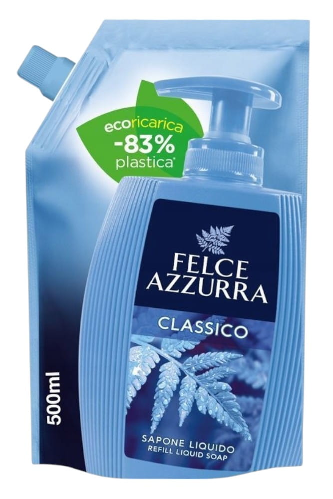 Felce Azzurra Mydło w płynie 500 ml Uzupełnienie Classico.jpg