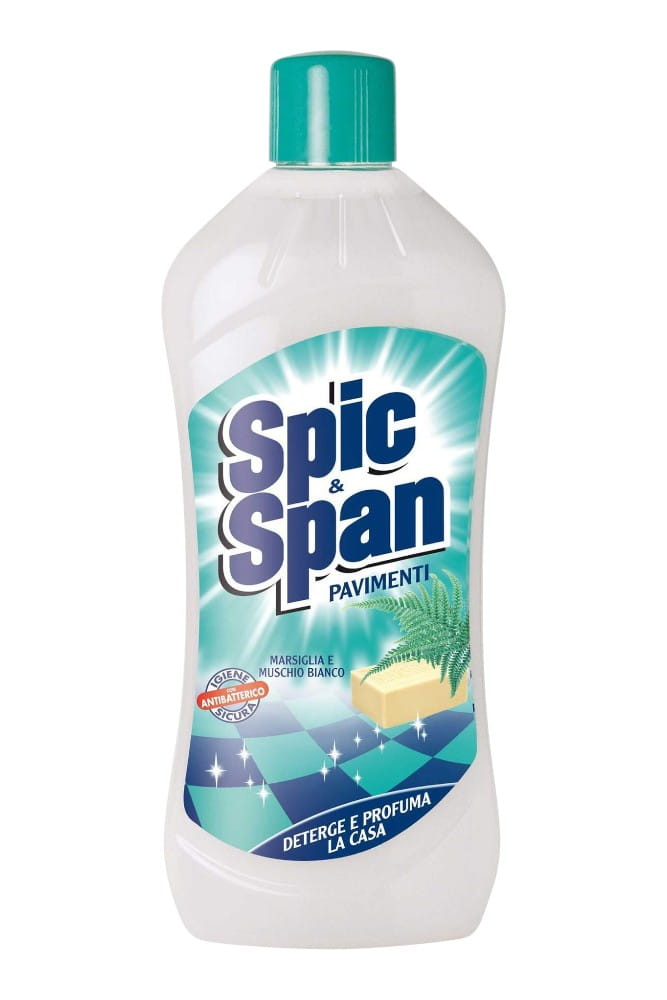 Spic Span Płyn do podłóg Marsylia i Białe piżmo 1L.jpg