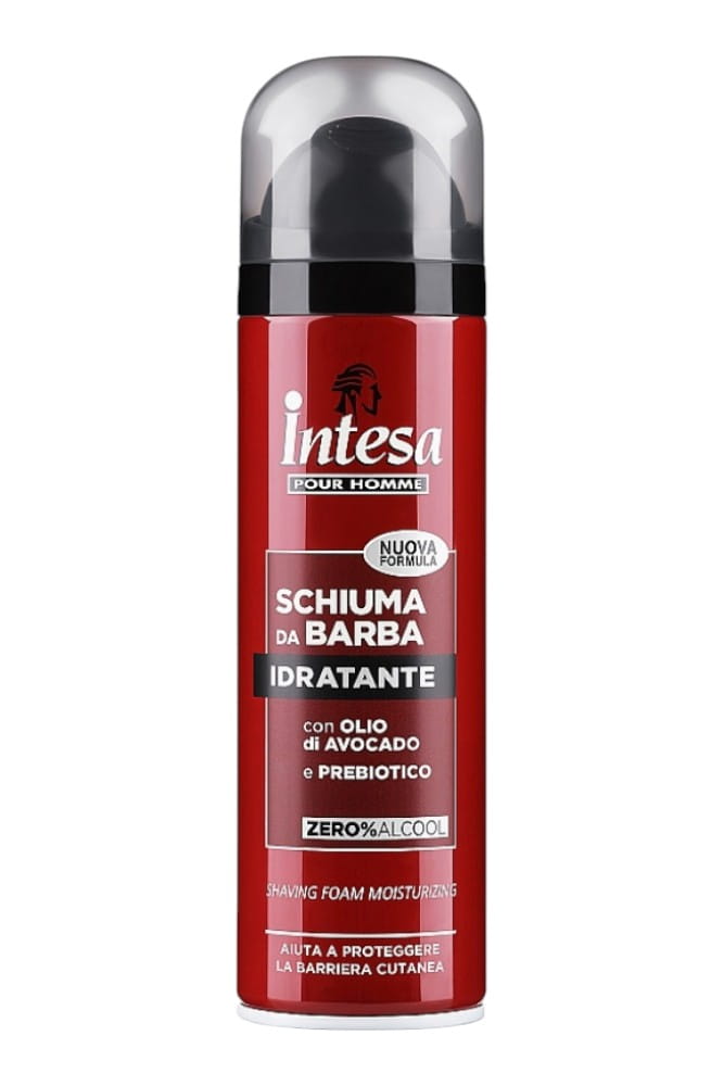 Intesa Men Pianka do golenia 300ml Moisturizing – Nawilżająca, z Olejem z Awokado.jpg