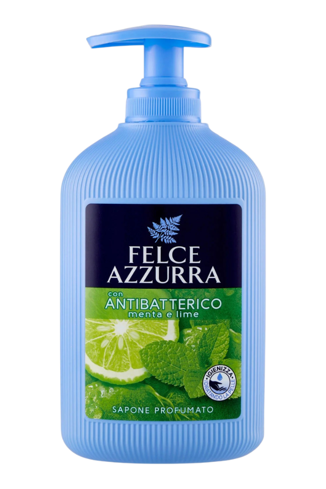 Felce Azzurra Mydło w płynie antybakteryjne Mięta i limonka 300ml.png