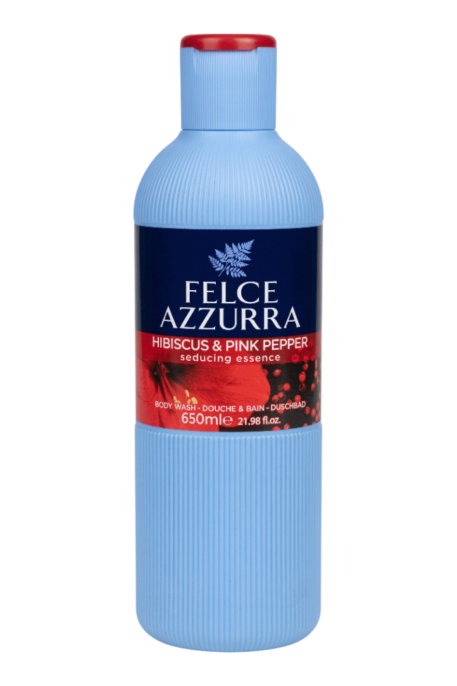 Felce Azzurra Żel pod prysznic 650ml Hibiskus i różowy pieprz.png