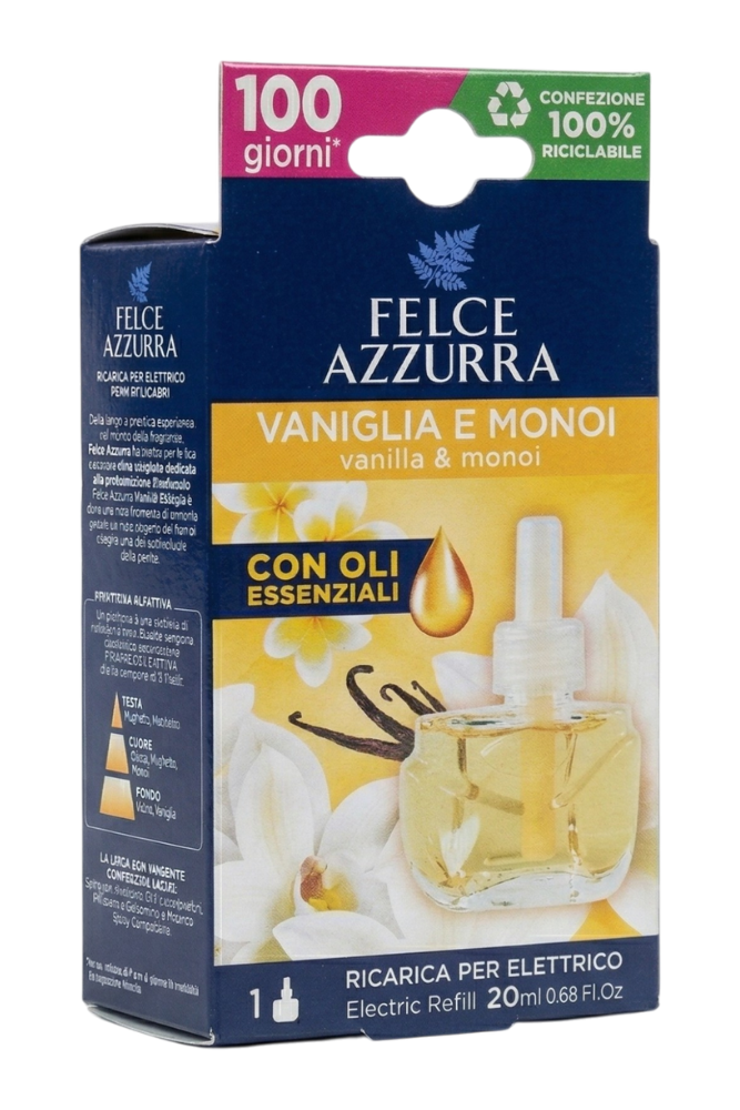 Felce Azzurra odświeżacz elektryczny wkład Wanilia Kwiaty Monoi 20ml.png
