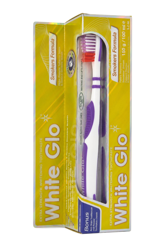 White Glo Smokers Pasta do zębów 150g.png
