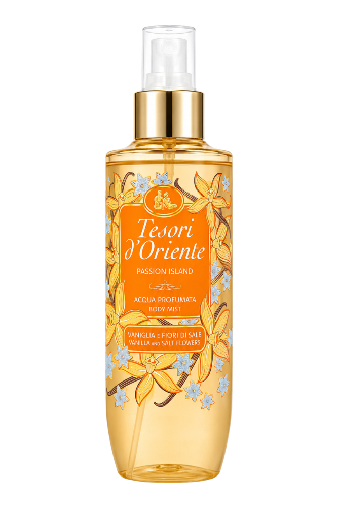 Tesori d'Oriente Passion Island Mgiełka Wanilia i kwiaty soli 200ml.png
