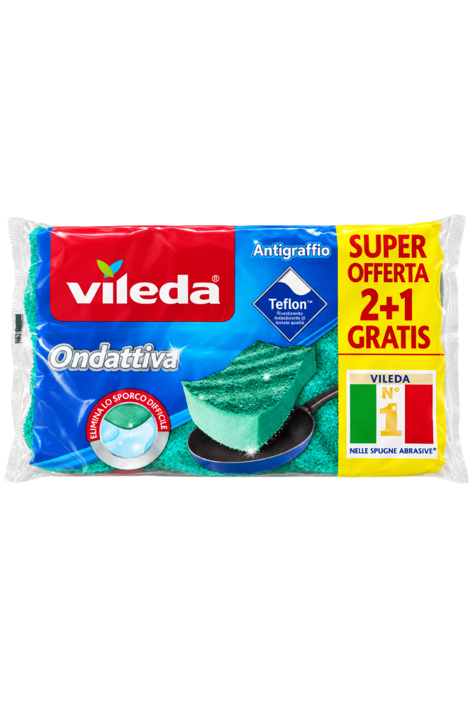 VILEDA Zmywak kuchenny Ondattiva 2+1 szt..png